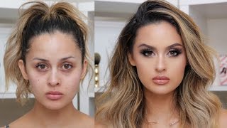 FULL COVERAGE GLAM MAKEUP TUTORIAL [upl. by Oaks891]