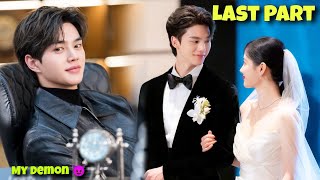 Last Part  Contract Marriage With A Handsome Demon 😈 My Demon Korean Drama Explained in Hindi [upl. by Girhiny639]