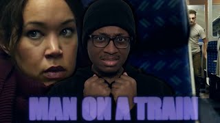 MAN ON A TRAIN  Horror Short Film  REACTION  pure nightmare fuel [upl. by Ettezoj]