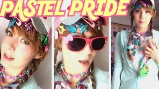 Jfashion on a Budget Tokyo PRIDE PASTEL Fashion Decora style for the Japanese summer [upl. by Gabler]