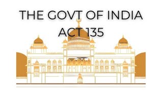 The Government of India act 1935  English In Short HarPalGeoOfficial cricketcomau [upl. by Aelanej]