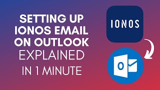 How To Set Up IONOS Email On Outlook 2024 [upl. by Ainolopa]