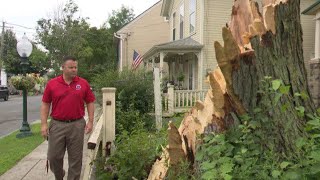 80 MPH wind but no tornado in Sackets Harbor says National Weather Service [upl. by Ora594]