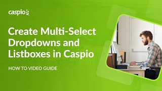 Creating MultiSelect Dropdowns and Listboxes in Caspio [upl. by Regazzi]