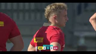 ZEBRE PARMA v MUNSTER  URC 202425  2ND ROUND  RUGBY FULL MATCH [upl. by Gannie241]