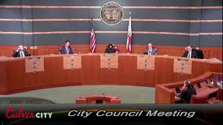 Culver City  City Council Meeting  022624 [upl. by Adyam]