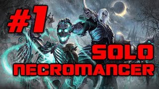 Divinity Original Sin 2 Necromancer solo Houndmaster Kniles High Judge Honour Mode  Part 1 [upl. by Rona594]