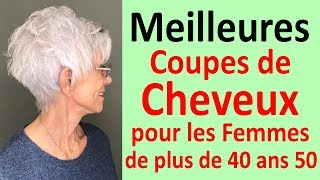 COUPES DE CHEVEUX POUR FEMMES 2025 DE 60 ANS  COUPES CHEVEUX 2024 COURTS [upl. by Laeria519]