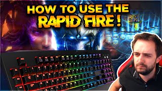 StarCraft 2 SPAMMING Abilities with the RAPID FIRE Hotkey Trick Full Guide [upl. by Kilby32]