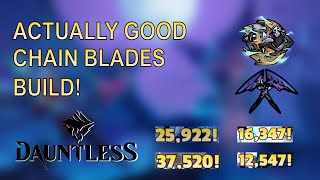 HIGH DPS CHAIN BLADES BUILD  SHOCK CHAIN BLADES BUILD  Dauntless 2024 [upl. by Eul]