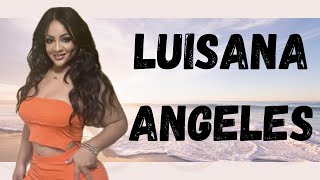 PLUS SIZE MODEL Luisana Angeles  Wiki Bio Facts [upl. by Ibmab654]