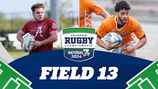 2024 Collegiate Rugby Championship  Field 13  Day 1  Session 2 [upl. by Ainevuol227]