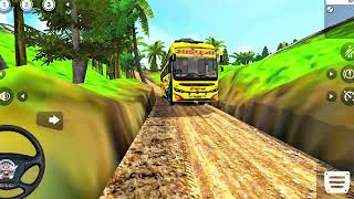 OFFROAD ACCIDENT 😮Bus Simulator Indonesia gaming bussimulatorindia subscribe [upl. by Saimon503]