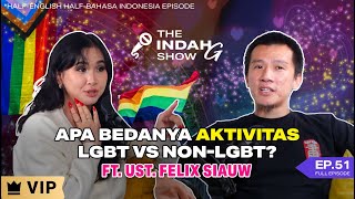 DEBATE PRO LGBT vs ANTILGBT Ft Ust Felix Siauw  The Indah G Show [upl. by Artiek]