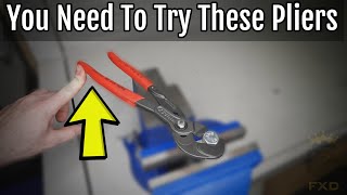 Only 1 Finger Needed  Knipex Pliers Review [upl. by Nallij]