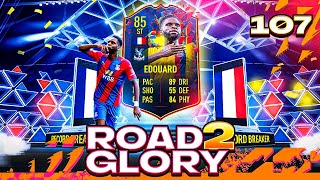 RECORD BREAKER EDOUARD ROAD TO GLORY 107  FIFA 22 ULTIMATE TEAM [upl. by Asuncion]