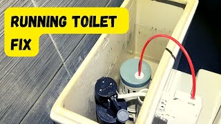 How to Fix A Running Toilet Onepiece Porcelanosa Noken toilet Flush Valve Seal  Plumbing Repair [upl. by Frederigo160]