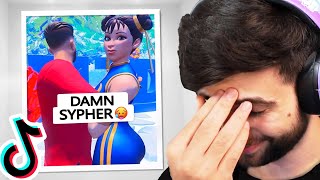 Reacting to SypherPK TIKTOKS big mistake [upl. by Cyrilla]