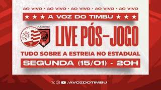 PÃ³s Jogo NÃ¡utico x Flamengo de Arcoverde [upl. by Deaner830]