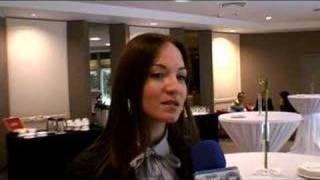 Interview Jelena Tomasevic in Belgium  eurosongbe [upl. by Haas837]