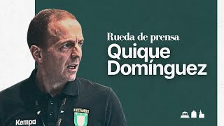 Rueda de prensa prepartido Helvetia Anaitasuna vs Ángel Ximénez Puente Genil [upl. by Crean630]