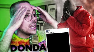 Fantano FULL REACTION to quotDONDAquot by Kanye West [upl. by Llednohs89]