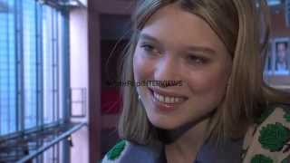 INTERVIEW Lea Seydoux  62nd International Berlin Film Festival 14 February 2012 [upl. by Esimorp]