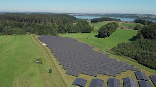 VR EnergieGenossenschaft Oberbayern Südost eG  PhotovoltaikFreiflächenanlage Schweighausen [upl. by Alexandria]