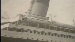 RMS Olympic original Video 1920 [upl. by Rramahs]