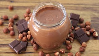 Homemade Nutella Recipe [upl. by Chancey]