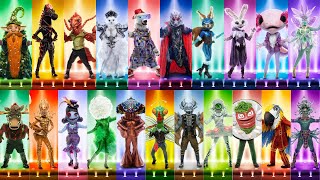 ALL SEASON 9 MASKED SINGER REVEALS 2023 [upl. by Gnek525]