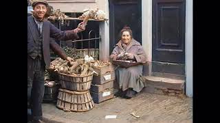 Amsterdam De Jodenbuurt in 1925 in kleur [upl. by Glen]