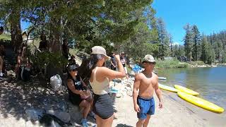 Angora Lake California at Lake Tahoe July 19 2023 [upl. by Cavit]