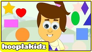 Preschool Activity  Learn About Shapes  HooplaKidz [upl. by Warfeld220]