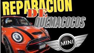 reparación de quemacocos de minicooper [upl. by Asamot]