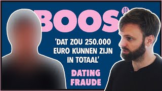 Nederlandse Tinder Swindler licht vrouwen op voor duizenden euro’s en komt tot inkeer  BOOS S11E10 [upl. by Araiet742]