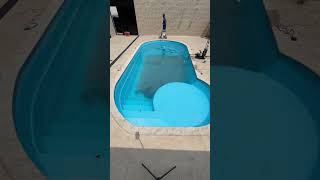 Como recuperar piscina com agua verde fy satisfying piscinas limpeza satisfy satisfyingvideo [upl. by Annotahs]