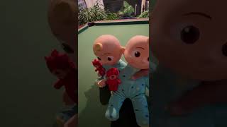 COCOMELON BED TIME TWINS trending holidaywithyoutube toys holidaywithyoutube [upl. by Hooper662]