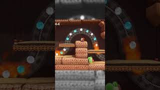 WORLD 63  Vamoose the Lava Sluice Scene 4 Yoshis Woolly World [upl. by Aivlis]