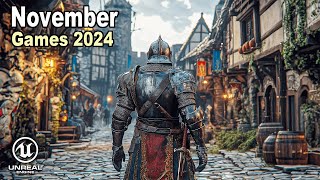 New 15 Best Upcoming Games November 2024 [upl. by Nicole]