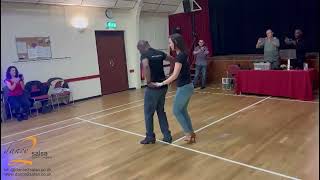 Dance2Salsa  Improvers Bachata Class  16th April 2024 [upl. by Earvin]