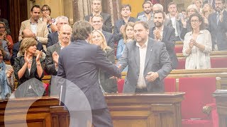 Pleno del Parlament de Catalunya completo [upl. by Lizabeth]