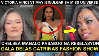 CHELSEA MANALO NAGSALITA NA TUNGKOL KAY THAILAND GALA DELA CATRINAS FASHION SHOW MISS UNIVERSE 2024 [upl. by Letreece501]