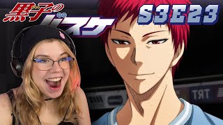 Kuroko no Basket Season 3 Episode 23 Reaction [upl. by Ennoid]