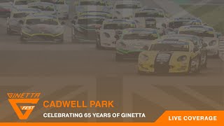 Ginetta G Fest LIVE  Cadwell Park  Saturday [upl. by Ocsic]