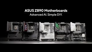 ASUS Z890 Motherboards  Best Motherboards for Intel® Core™ Ultra Processors Series 2 [upl. by Anidam]