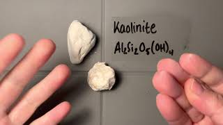 Minerals  Phyllosilicates  Kaolinite [upl. by Rose]