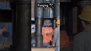 Metal Forging process randomwork machinemanufacturing trending shorts [upl. by Allicsirp]