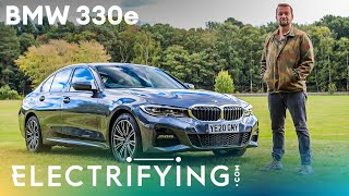 BMW 330e plugin hybrid 2020 Indepth review with Tom Ford  Electrifying [upl. by Iana]