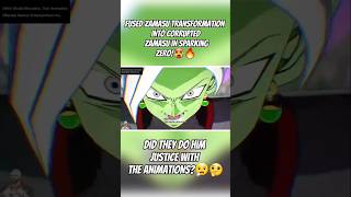 Fused Zamasus Transformation Into Corrupted Zamasu In Sparking Zero😮‍💨🔥 shorts gaming [upl. by Inaluiak]